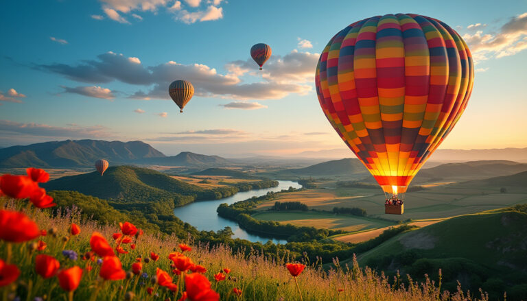 Vivre un vol en montgolfière : une aventure mémorable dans les cieux