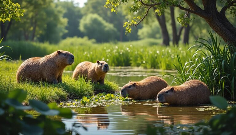 découvrez tout ce qu'il faut savoir sur les capybaras : leur habitat naturel, leur alimentation et leurs comportements sociaux. un guide complet pour mieux comprendre ces rongeurs fascinants d'amérique du sud.